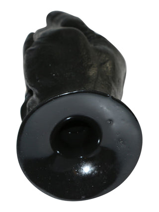All Black Hand Dildo 21 cm