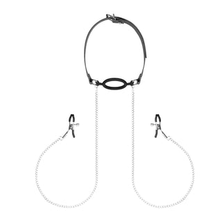 Bedroom Fantasies Bröstklämmor med Ringgag