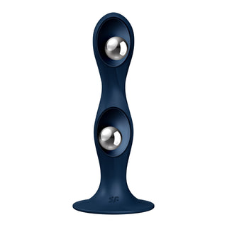 Satisfyer Double Ball-R – Silikondildo med Naturliga Vibrationer