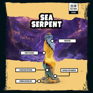 Mythical Mates Sea Serpent – Thrusting Monsterdildo 26 cm