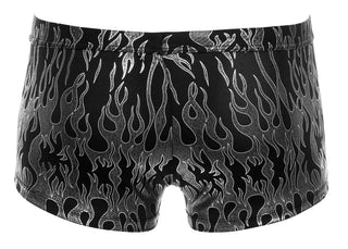 Metallic Boxer Shorts – Svart/Silver