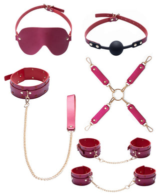 Rosa Bondagekit 6-delar – Bad Kitty