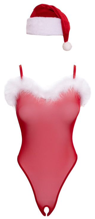 Cottelli X-Mas Set – Röd Body & Tomteluva
