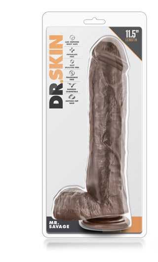 Dr. Skin Mr. Savage – Realistisk Dildo 29 cm