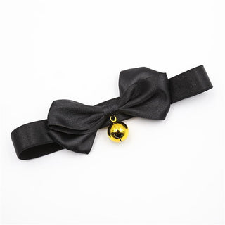Halsband med Rosett & Bjällra