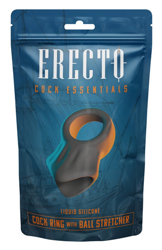 Erecto Penisring med Ball Stretcher
