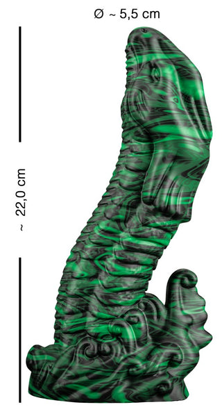 Beasty Cocks Lizard Dildo med Sugkopp