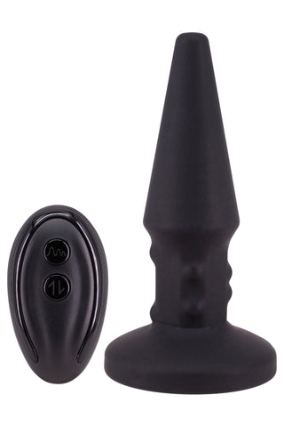 Beaded Butt Plug med Fjärrkontroll – 10 Lägen