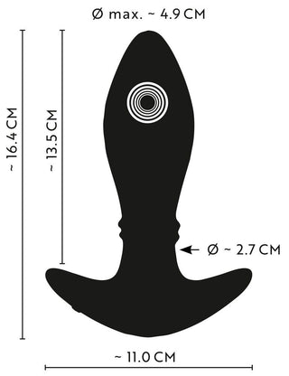 Anos Moving Rings Buttplug