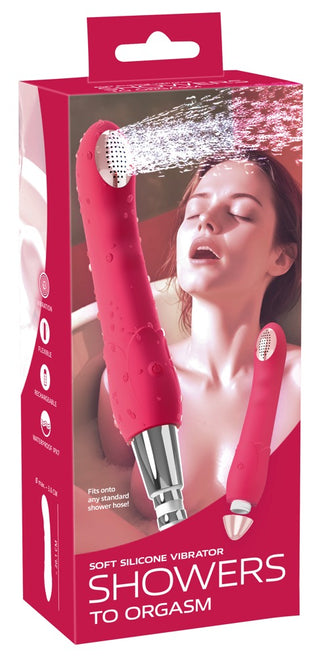Vattentät vibrator för dusch & bad