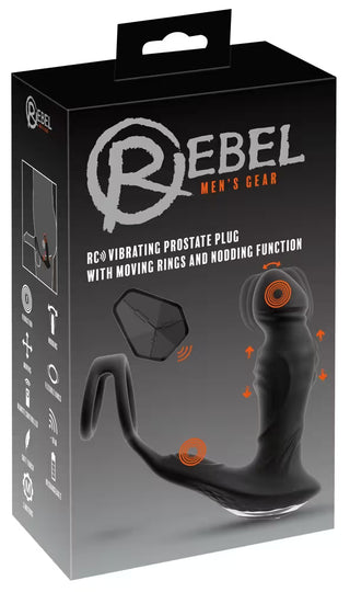 Rebel RC Prostatavibrator med fjärrkontroll