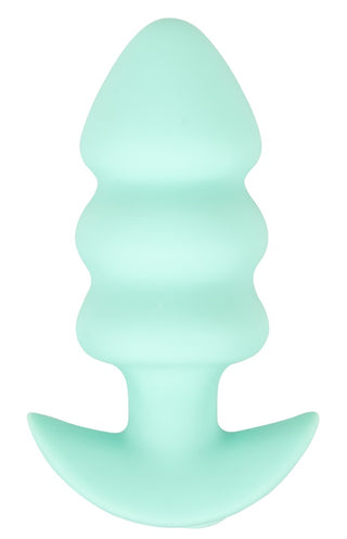 Cuties Mini Analplugg med Vibration Grön