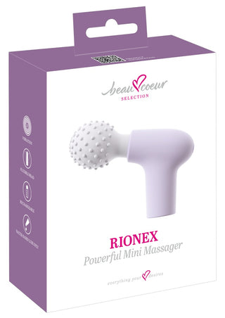 RIONEX Mini Massager med Kraftfulla Vibrationer
