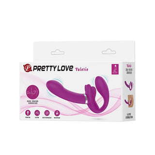 Strapless Strap-on med Vibration