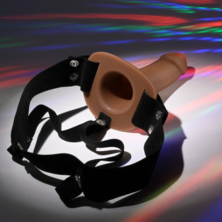 Ihålig Strap-On med Avtagbar Dildo – 16 cm