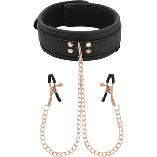 Halsband Med Bröstklämmor