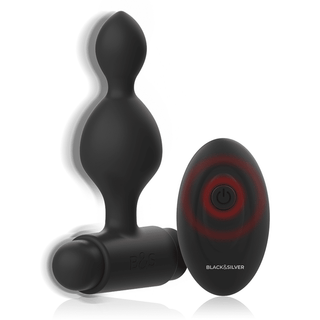 Tucker Analplug Black&Silver