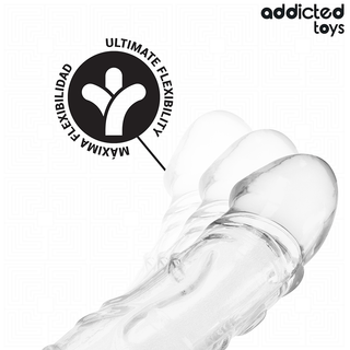 Penisförlängare Transparent – Addicted Toys 27 cm