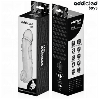 Penisförlängare Transparent – Addicted Toys 27 cm