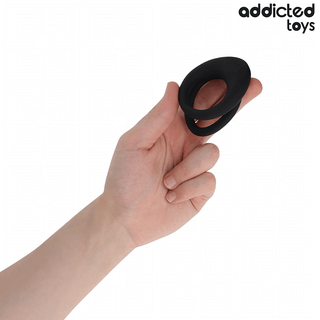 Dubbel Penisring med Struktur – Addicted Toys