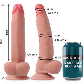 Dual Density Leopard Dildo