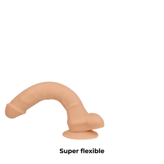 Flexibel 18 cm Sugproppsdildo