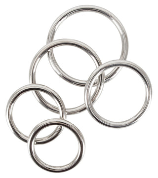 5 st Penisringar I Metall