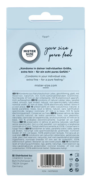 Kondomer Mister Size