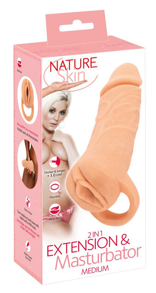 2in1 Penisförlängare + Masturbator