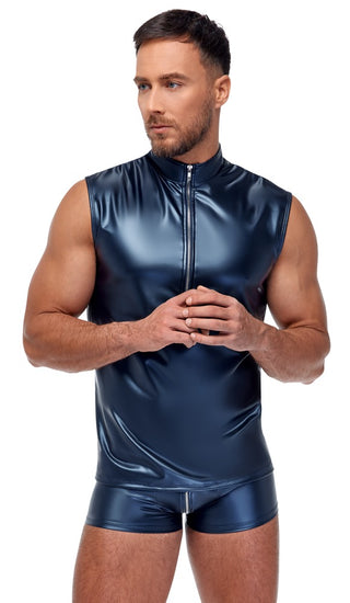 NEK Blå Wetlook Tröja