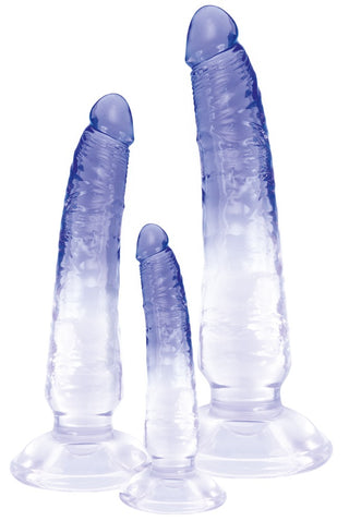 Crystal Clear Dildo Set